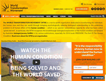 Tablet Screenshot of humancondition.com